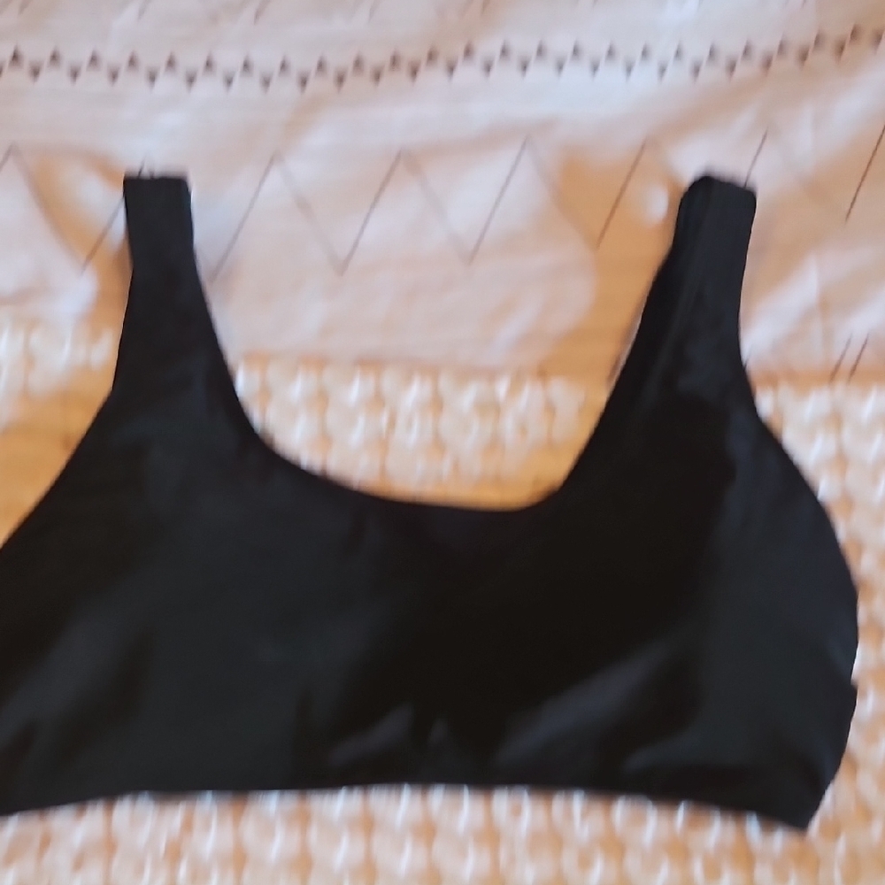 Black Women's Bikini Top 0xl